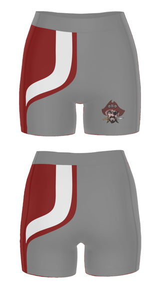 Women's Compression Shorts, Red Bank Regional High School Basketball, Women's Basketball, Teamtime, Team time, sublimation, custom sports apparel, team uniforms, spirit wear, spiritwear, sports uniforms, custom shirts, team store, custom team store, fundraiser sports, apparel fundraiser