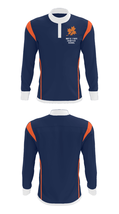 Quarter Zip Jacket, Maple Park Charter School, Spirit Store, Teamtime, Team time, sublimation, custom sports apparel, team uniforms, spirit wear, spiritwear, sports uniforms, custom shirts, team store, custom team store, fundraiser sports, apparel fundraiser