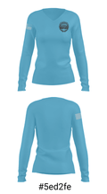 O'Neal Football Clinic 17814001 Women's Long Sleeve V-neck Shirt - 20