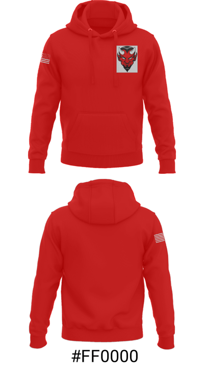 Calhoun County High School Wrestling 34908417 Hoodie - 17