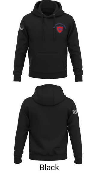 Hoodie, St Anthony Catholic School, Spirit Store, Teamtime, Team time, sublimation, custom sports apparel, team uniforms, spirit wear, spiritwear, sports uniforms, custom shirts, team store, custom team store, fundraiser sports, apparel fundraiser