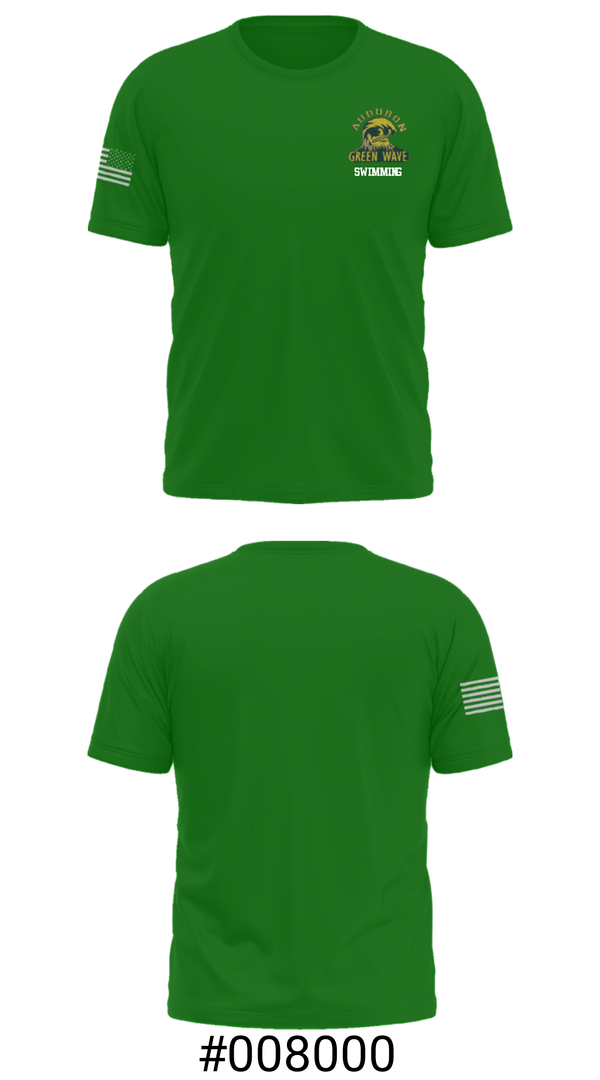 Short Sleeve Performance Shirt, Audubon Senior High School Swimming, Swimming, Teamtime, Team time, sublimation, custom sports apparel, team uniforms, spirit wear, spiritwear, sports uniforms, custom shirts, team store, custom team store, fundraiser sports, apparel fundraiser