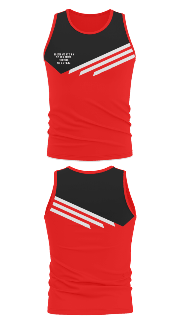 Tank Top, South Western Senior High School Wrestling, Wrestling, Teamtime, Team time, sublimation, custom sports apparel, team uniforms, spirit wear, spiritwear, sports uniforms, custom shirts, team store, custom team store, fundraiser sports, apparel fundraiser