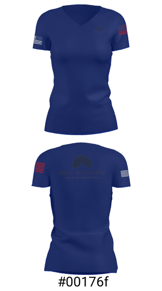 Women's Short Sleeve Vneck Shirt, World Alpine Expeditions, , Teamtime, Team time, sublimation, custom sports apparel, team uniforms, spirit wear, spiritwear, sports uniforms, custom shirts, team store, custom team store, fundraiser sports, apparel fundraiser