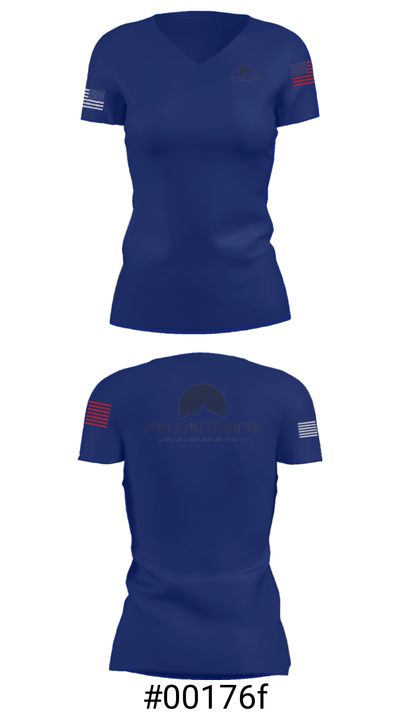 World Alpine Expeditions 35847942 Women's Short Sleeve V-neck Shirt - 21