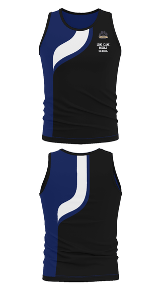 Tank Top, Long Cane Middle School, Spirit Store, Teamtime, Team time, sublimation, custom sports apparel, team uniforms, spirit wear, spiritwear, sports uniforms, custom shirts, team store, custom team store, fundraiser sports, apparel fundraiser