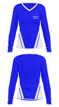 San Diego Elite Sportz Basketball 23986258 Women's Long Sleeve V-neck Shirt - 23