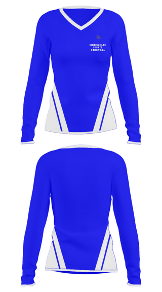 Women's Long Sleeve Vneck Shirt, San Diego Elite Sportz Basketball, Men's Basketball, Teamtime, Team time, sublimation, custom sports apparel, team uniforms, spirit wear, spiritwear, sports uniforms, custom shirts, team store, custom team store, fundraiser sports, apparel fundraiser