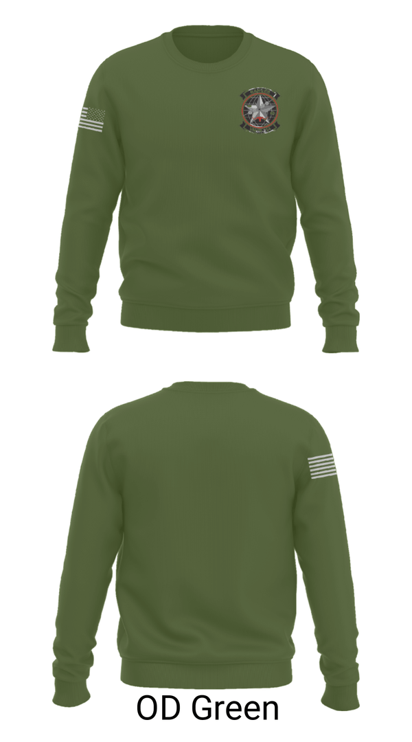 Crew Neck Sweatshirt, VMGR-234, Marines, Teamtime, Team time, sublimation, custom sports apparel, team uniforms, spirit wear, spiritwear, sports uniforms, custom shirts, team store, custom team store, fundraiser sports, apparel fundraiser