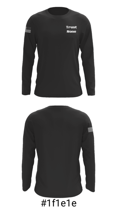 Trust None 78397377 Long Sleeve Performance Shirt - 18