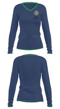 Kairos Academies 47520743 Women's Long Sleeve V-neck Shirt - 33