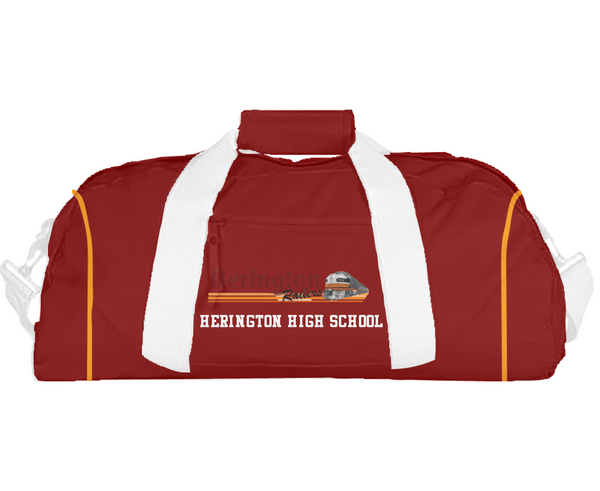 Duffle Bag, Herington High School, Spirit Store, Teamtime, Team time, sublimation, custom sports apparel, team uniforms, spirit wear, spiritwear, sports uniforms, custom shirts, team store, custom team store, fundraiser sports, apparel fundraiser