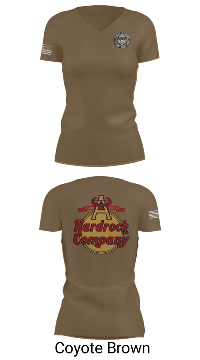 Hardrock Company 49031868 Women's Short Sleeve V-neck Shirt - 12