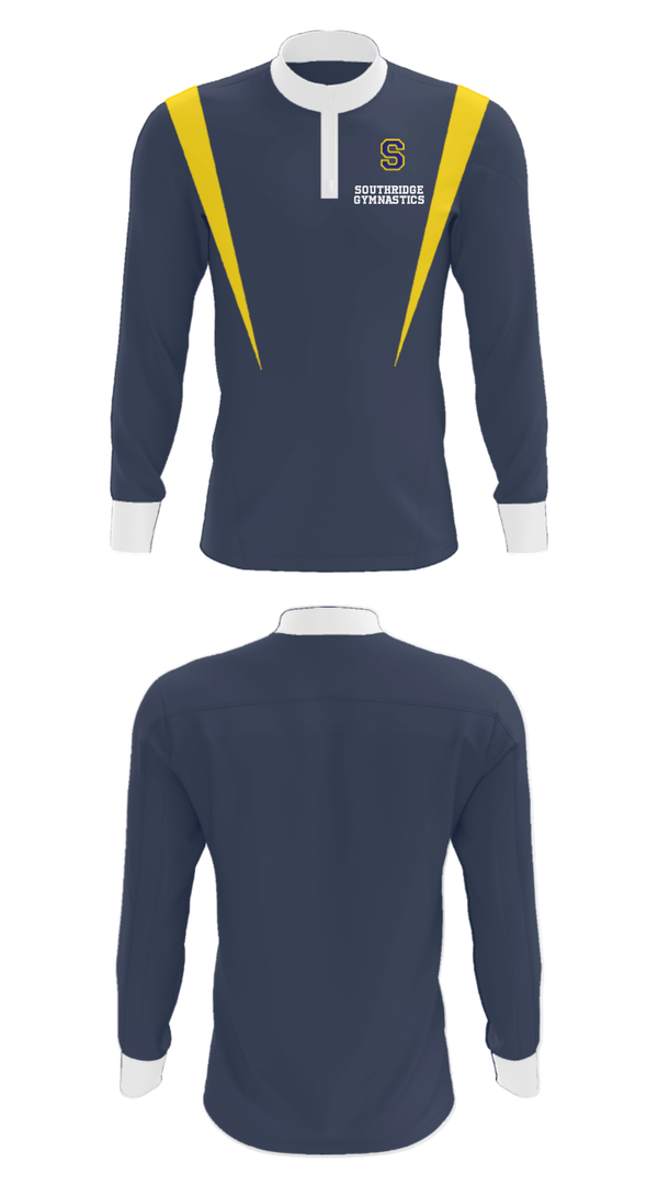 Quarter Zip Jacket, Southridge High School Gymnastics, Spirit Store, Teamtime, Team time, sublimation, custom sports apparel, team uniforms, spirit wear, spiritwear, sports uniforms, custom shirts, team store, custom team store, fundraiser sports, apparel fundraiser