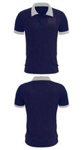 Manvel High School Swimming 12453838 Short Sleeve Performance Polo - 26