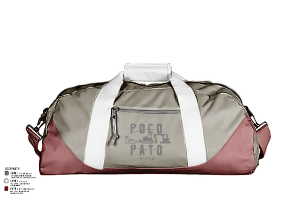 Duffle Bag, Poco Pato, , Teamtime, Team time, sublimation, custom sports apparel, team uniforms, spirit wear, spiritwear, sports uniforms, custom shirts, team store, custom team store, fundraiser sports, apparel fundraiser
