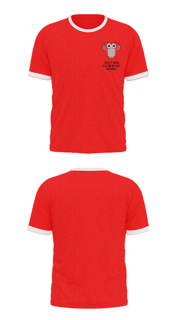 Short Sleeve Performance Shirt, Hill Farm Elementary School, Spirit Store, Teamtime, Team time, sublimation, custom sports apparel, team uniforms, spirit wear, spiritwear, sports uniforms, custom shirts, team store, custom team store, fundraiser sports, apparel fundraiser
