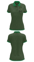 Monte Vista High School Basketball 17034184 Women's Short Sleeve Performance Polo  - 33