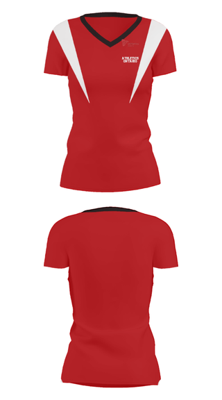 Women's Short Sleeve Vneck Shirt, Athletics Ontario, Spirit Store, Teamtime, Team time, sublimation, custom sports apparel, team uniforms, spirit wear, spiritwear, sports uniforms, custom shirts, team store, custom team store, fundraiser sports, apparel fundraiser