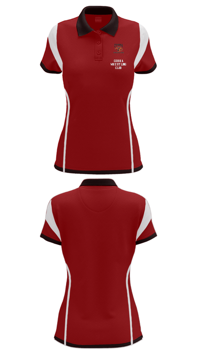 Cobra Wrestling Club 82904372 Women's Short Sleeve Performance Polo  - 28