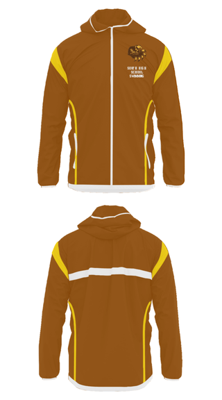 Windbreaker, South High School Swimming, Swimming, Teamtime, Team time, sublimation, custom sports apparel, team uniforms, spirit wear, spiritwear, sports uniforms, custom shirts, team store, custom team store, fundraiser sports, apparel fundraiser