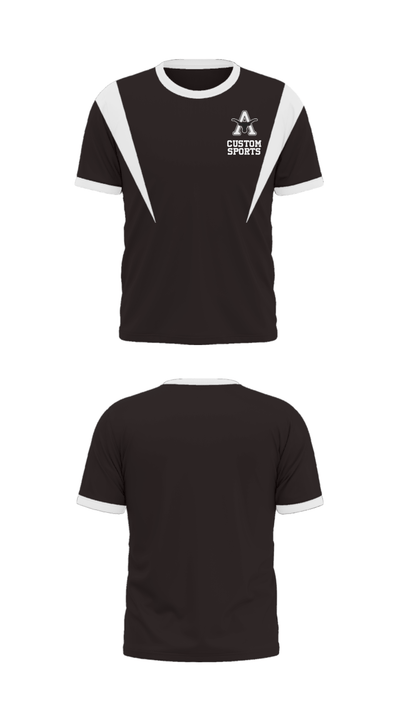 Agate 1613283 Short Sleeve Performance Shirt - 32