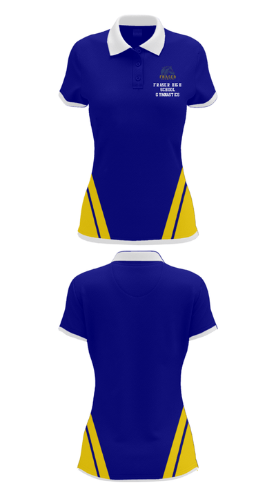Fraser High School Gymnastics 3305383 Women's Short Sleeve Performance Polo  - 28