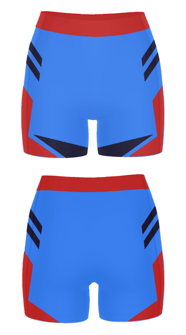 Women's Compression Shorts, R and R 24/7 Diesel Repair LLC, , Teamtime, Team time, sublimation, custom sports apparel, team uniforms, spirit wear, spiritwear, sports uniforms, custom shirts, team store, custom team store, fundraiser sports, apparel fundraiser