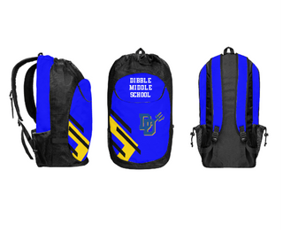 Gear Bag, Dibble Middle School, Spirit Store, Teamtime, Team time, sublimation, custom sports apparel, team uniforms, spirit wear, spiritwear, sports uniforms, custom shirts, team store, custom team store, fundraiser sports, apparel fundraiser