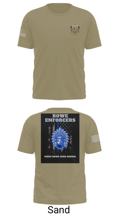 Rowe Enforcers 68406360 Short Sleeve Performance Shirt - 46