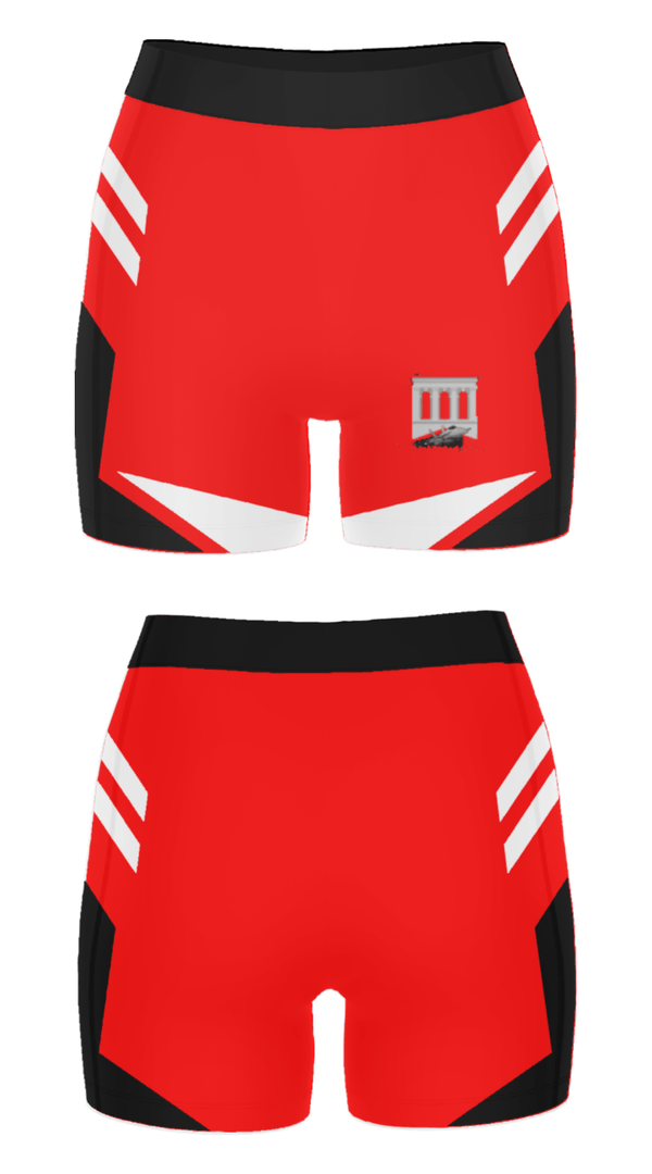 Women's Compression Shorts, Jefferson Middle School, Spirit Store, Teamtime, Team time, sublimation, custom sports apparel, team uniforms, spirit wear, spiritwear, sports uniforms, custom shirts, team store, custom team store, fundraiser sports, apparel fundraiser