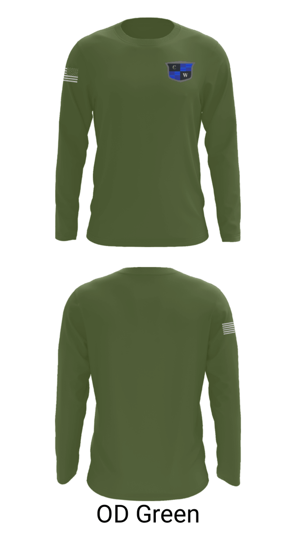Long Sleeve Performance Shirt, Charlie West, Police, Teamtime, Team time, sublimation, custom sports apparel, team uniforms, spirit wear, spiritwear, sports uniforms, custom shirts, team store, custom team store, fundraiser sports, apparel fundraiser