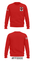 Calhoun County High School Wrestling 34908417 Crew Neck Sweatshirt - 16