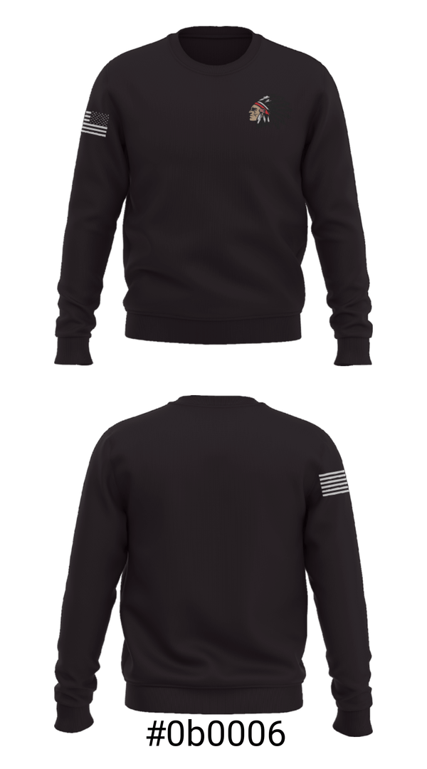 Crew Neck Sweatshirt, Social Circle Middle School, Spirit Store, Teamtime, Team time, sublimation, custom sports apparel, team uniforms, spirit wear, spiritwear, sports uniforms, custom shirts, team store, custom team store, fundraiser sports, apparel fundraiser