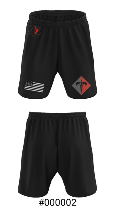 MEDICS 307th AEB 3679991 Athletic Shorts With Pockets - 5