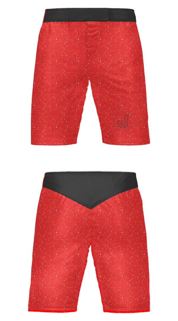 Fight Shorts, Jennings Senior High School Wrestling, Wrestling, Teamtime, Team time, sublimation, custom sports apparel, team uniforms, spirit wear, spiritwear, sports uniforms, custom shirts, team store, custom team store, fundraiser sports, apparel fundraiser