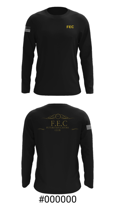 FEC club 32596348 Long Sleeve Performance Shirt - 18