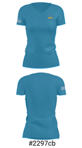 Meridian Public Charter School Basketball 37815105 Women's Short Sleeve V-neck Shirt - 21