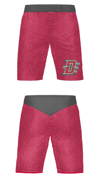 Fight Shorts, Dover Area High School Wrestling, Wrestling, Teamtime, Team time, sublimation, custom sports apparel, team uniforms, spirit wear, spiritwear, sports uniforms, custom shirts, team store, custom team store, fundraiser sports, apparel fundraiser