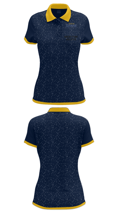 Saseas Titans Athletics 68551742 Women's Short Sleeve Performance Polo  - 32