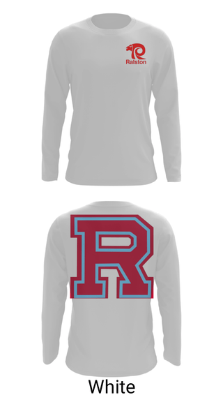 Long Sleeve Performance Shirt, Ralston High School Wrestling, Wrestling, Teamtime, Team time, sublimation, custom sports apparel, team uniforms, spirit wear, spiritwear, sports uniforms, custom shirts, team store, custom team store, fundraiser sports, apparel fundraiser