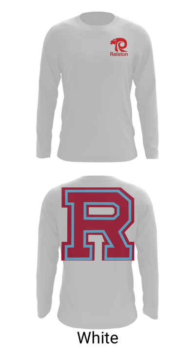 Ralston High School Wrestling 45661529 Long Sleeve Performance Shirt - 4
