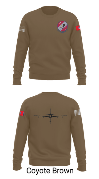 Crew Neck Sweatshirt, 151st Air Refueling Squadron, Air Force, Teamtime, Team time, sublimation, custom sports apparel, team uniforms, spirit wear, spiritwear, sports uniforms, custom shirts, team store, custom team store, fundraiser sports, apparel fundraiser