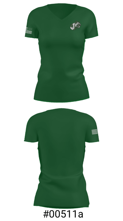 Williamsburg Charter High School Basketball 20625622 Women's Short Sleeve V-neck Shirt - 21