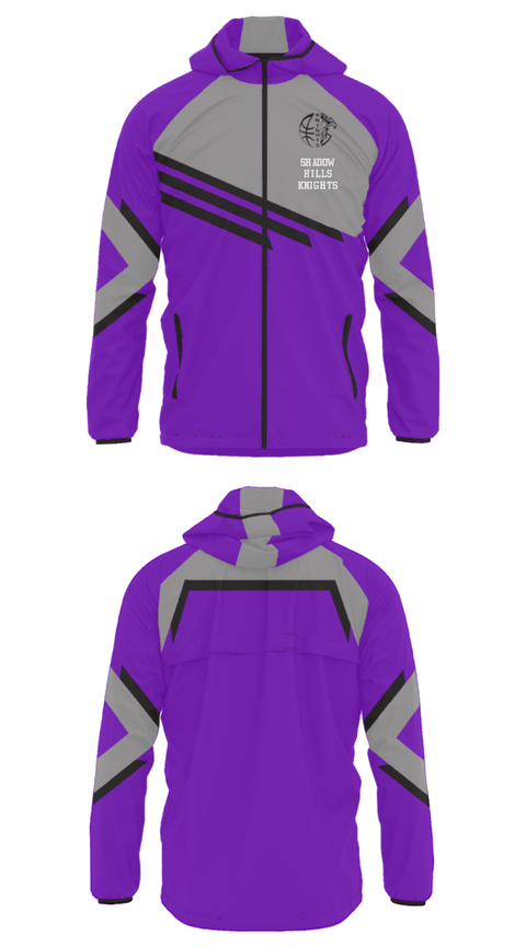 Windbreaker, Shadow Hills Knights, Men's Basketball, Teamtime, Team time, sublimation, custom sports apparel, team uniforms, spirit wear, spiritwear, sports uniforms, custom shirts, team store, custom team store, fundraiser sports, apparel fundraiser
