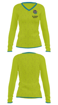 Silverback Graphix 27287799 Women's Long Sleeve V-neck Shirt - 31