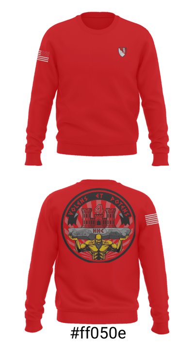 VanGaurds 56010814 Crew Neck Sweatshirt - 2