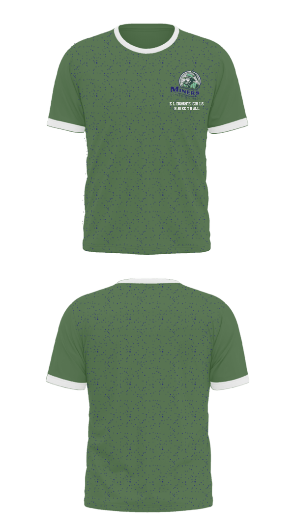Short Sleeve Performance Shirt, El Diamante High School Basketball, Women's Basketball, Teamtime, Team time, sublimation, custom sports apparel, team uniforms, spirit wear, spiritwear, sports uniforms, custom shirts, team store, custom team store, fundraiser sports, apparel fundraiser
