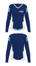 Teammate Basketball, Llc 7060600 Women's Long Sleeve V-neck Shirt - 30