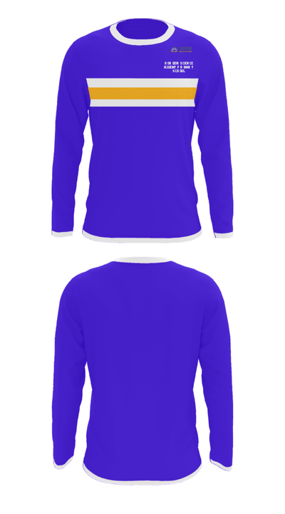 Horizon Science Academy Primary School 4758028 Long Sleeve Performance Shirt - 23